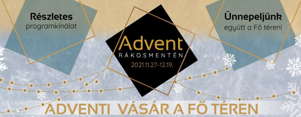 Adventi Vásár és Programok