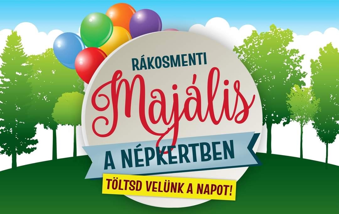 Majális a Népkertben