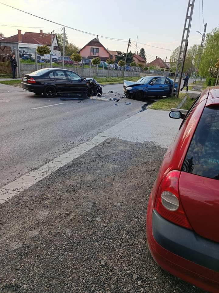 Baleset a Zrínyi utcában